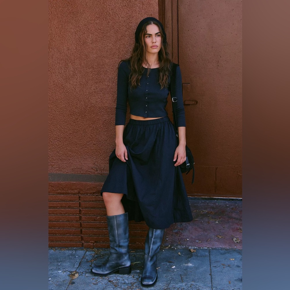 Free People Perfect Tones Set Black